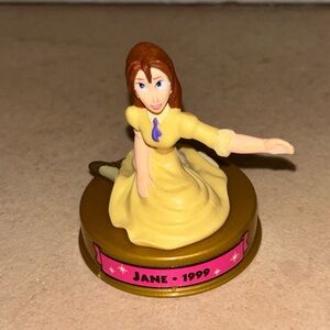 Disney Tarzan Jane Figurine - Yellow and Gold